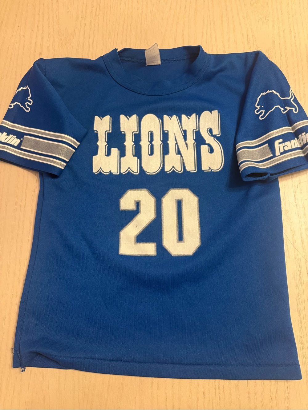 Vtg Detroit Lions Barry Sanders Jersey Youth XS 4/5 NFL Football 90s